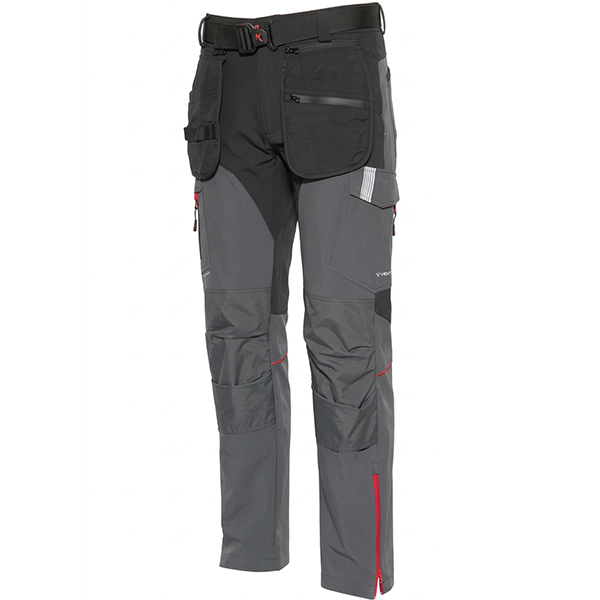 Issa Pantalone da Lavoro Wise Trousers Colore GRIGIO/NERO - ISSA LINE